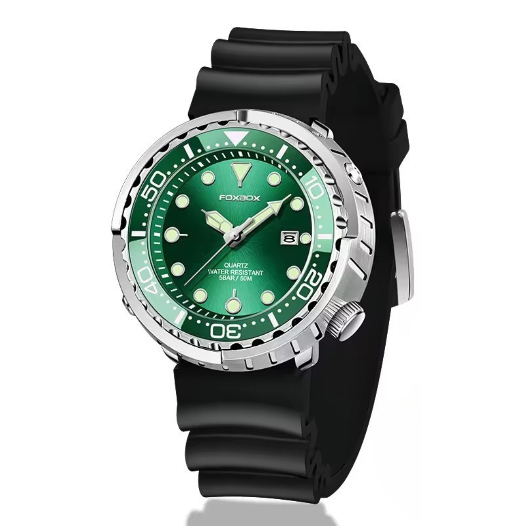 Fashion Silicone Strap Chronograph Sports Watch