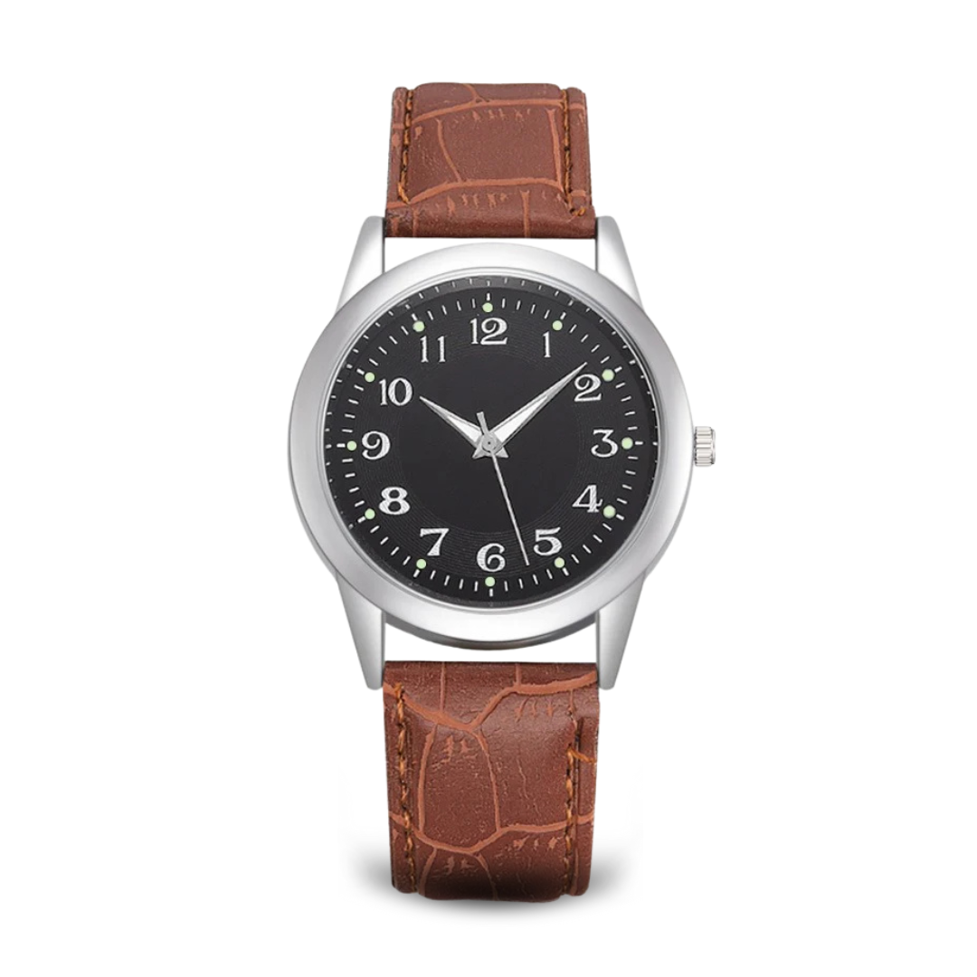 Elegant Stainless Steel Minimalist Watch