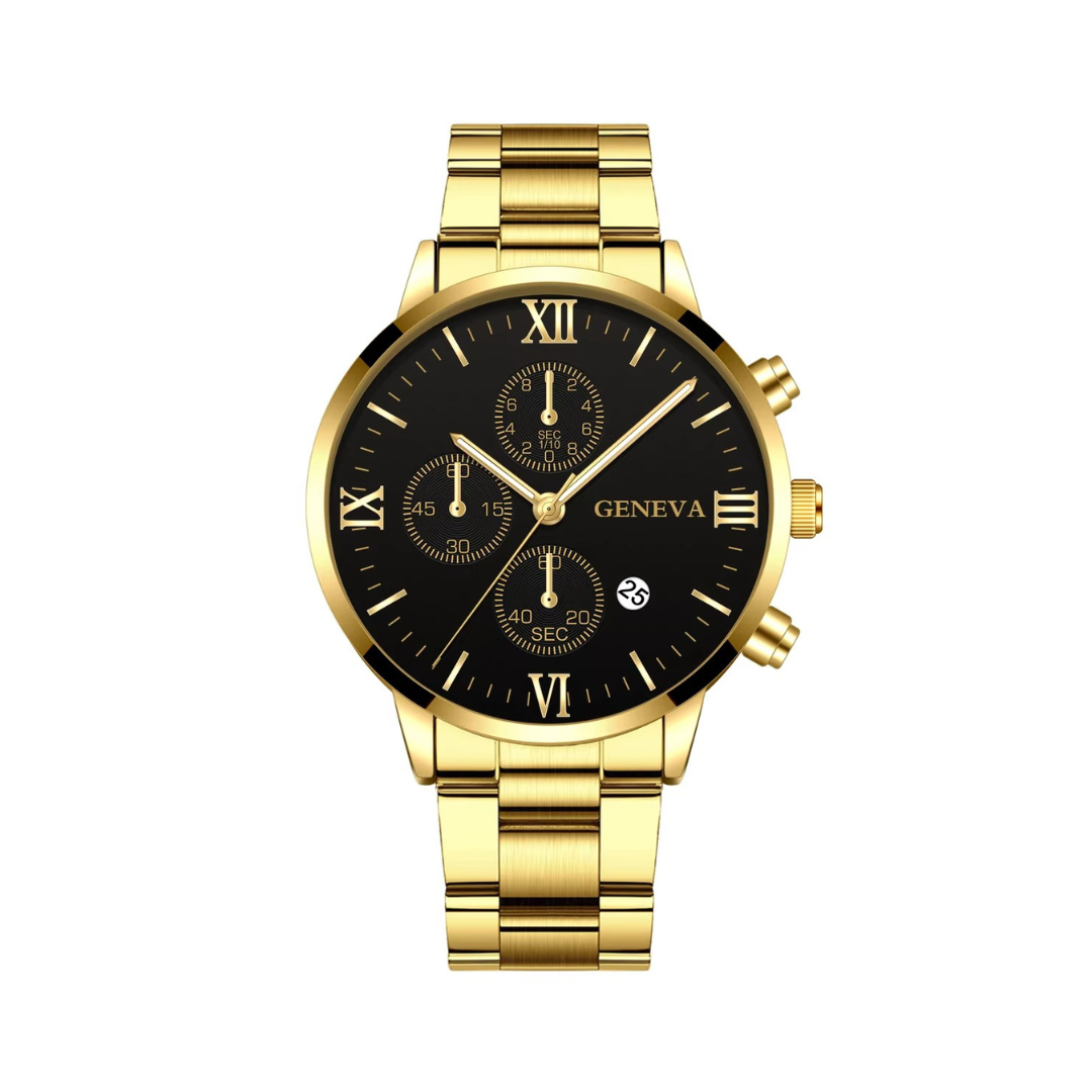 Ornate Thin Mesh Casual Wristwatch