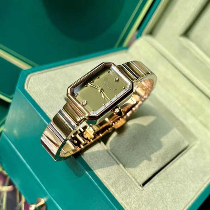 Sophisticated Green-Toned Wristwatch