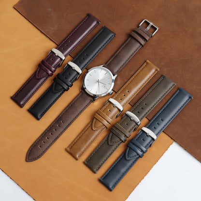 Luxury Leather Watch Strap