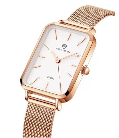 Mesh Band Minimalist Quartz Watch