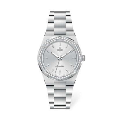 Stainless Octagonal Diamond Dainty Watch