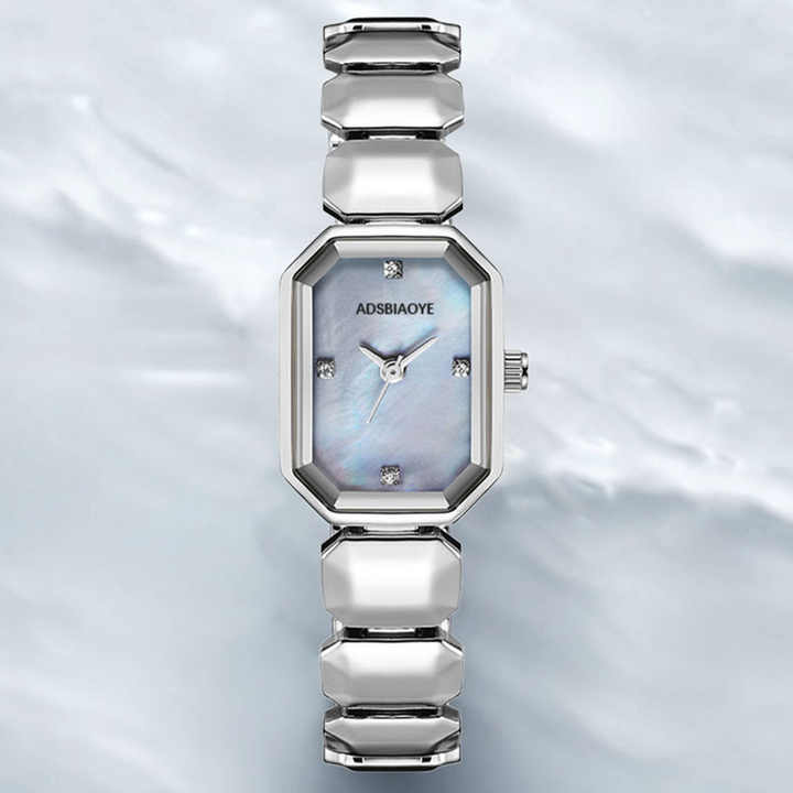 Silver-Toned Fashionable Casual Watch