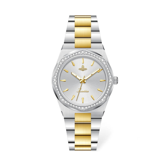 Stainless Octagonal Diamond Dainty Watch