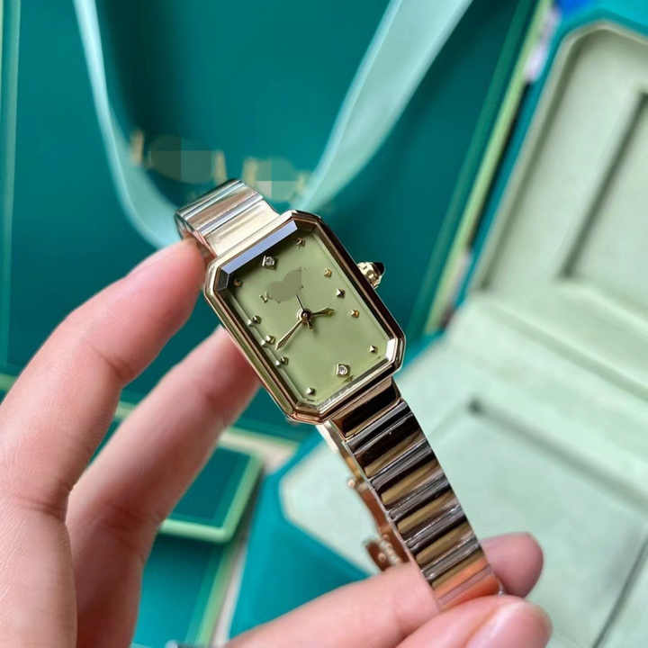 Sophisticated Green-Toned Wristwatch