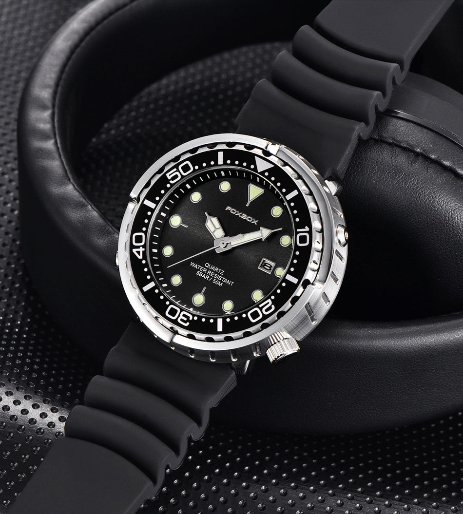 Fashion Silicone Strap Chronograph Sports Watch