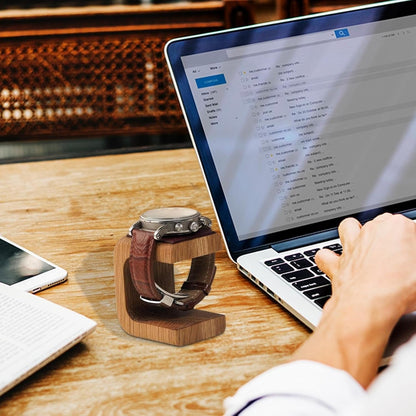 Durable Wooden Watch Holder