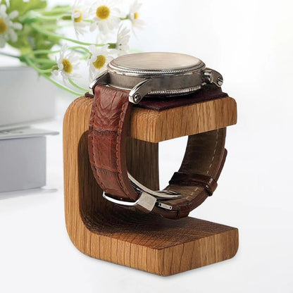 Durable Wooden Watch Holder